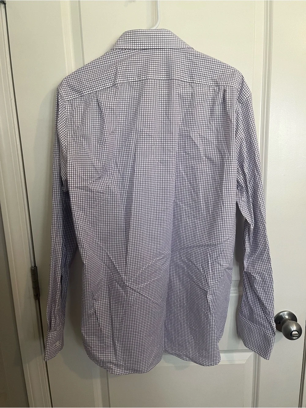 J. Crew Men's Lavender Check Dress Shirt